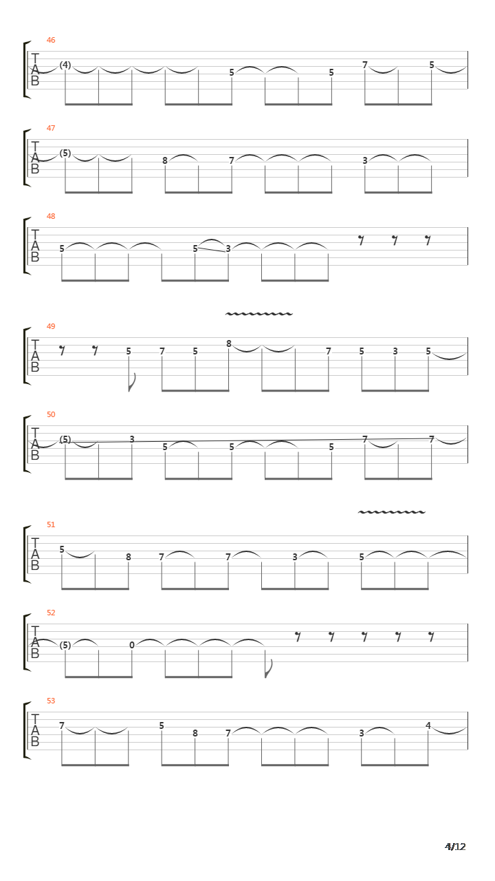 Ode To The Summer吉他谱