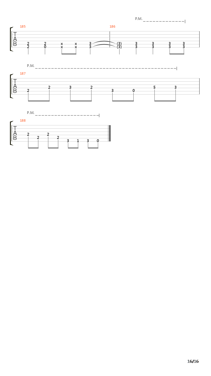 All Is Not Well吉他谱