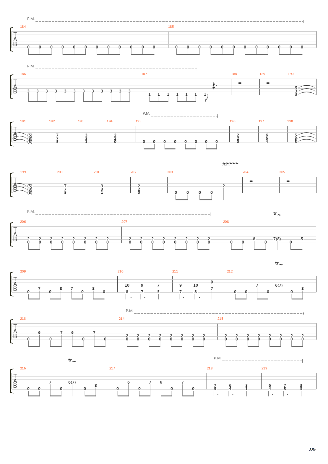 Conclusion Of An Age吉他谱