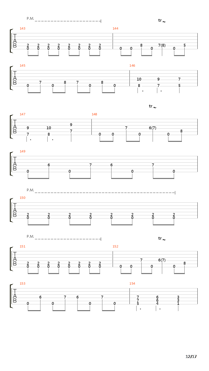 Conclusion Of An Age吉他谱