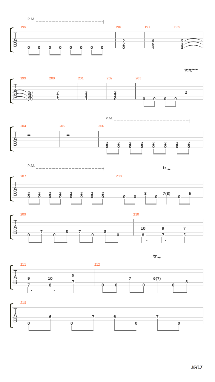 Conclusion Of An Age吉他谱