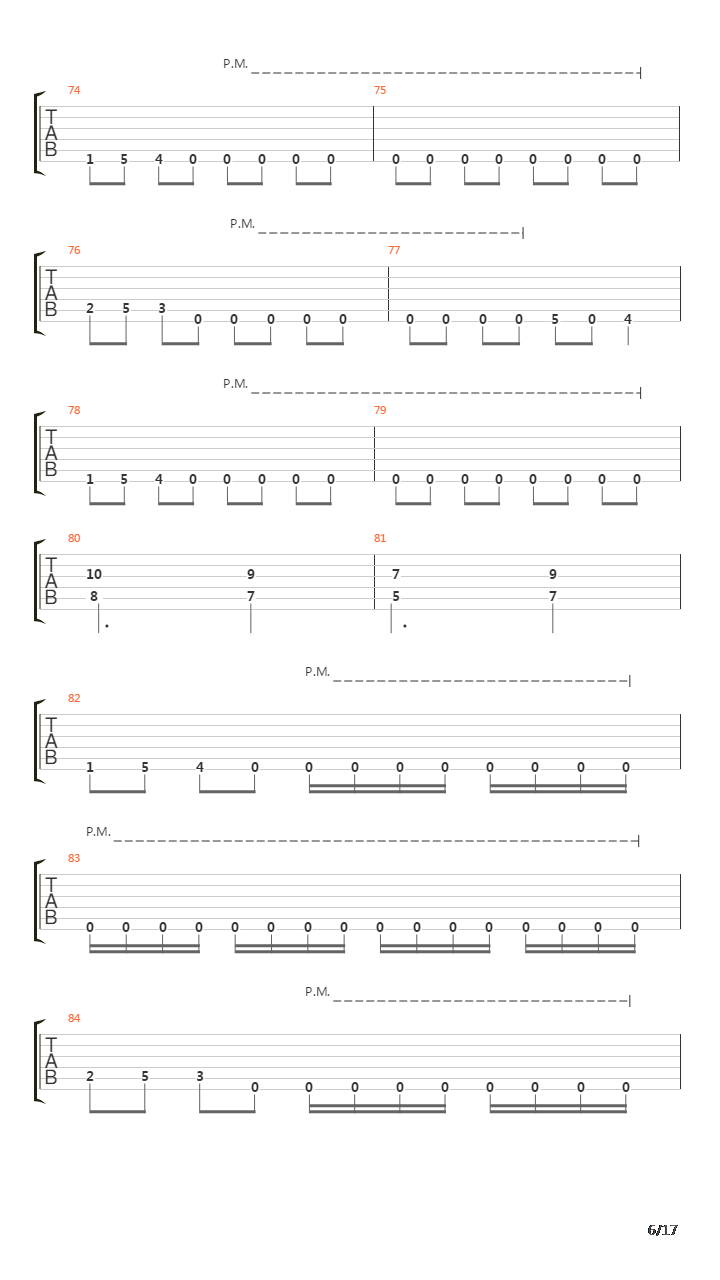 Conclusion Of An Age吉他谱