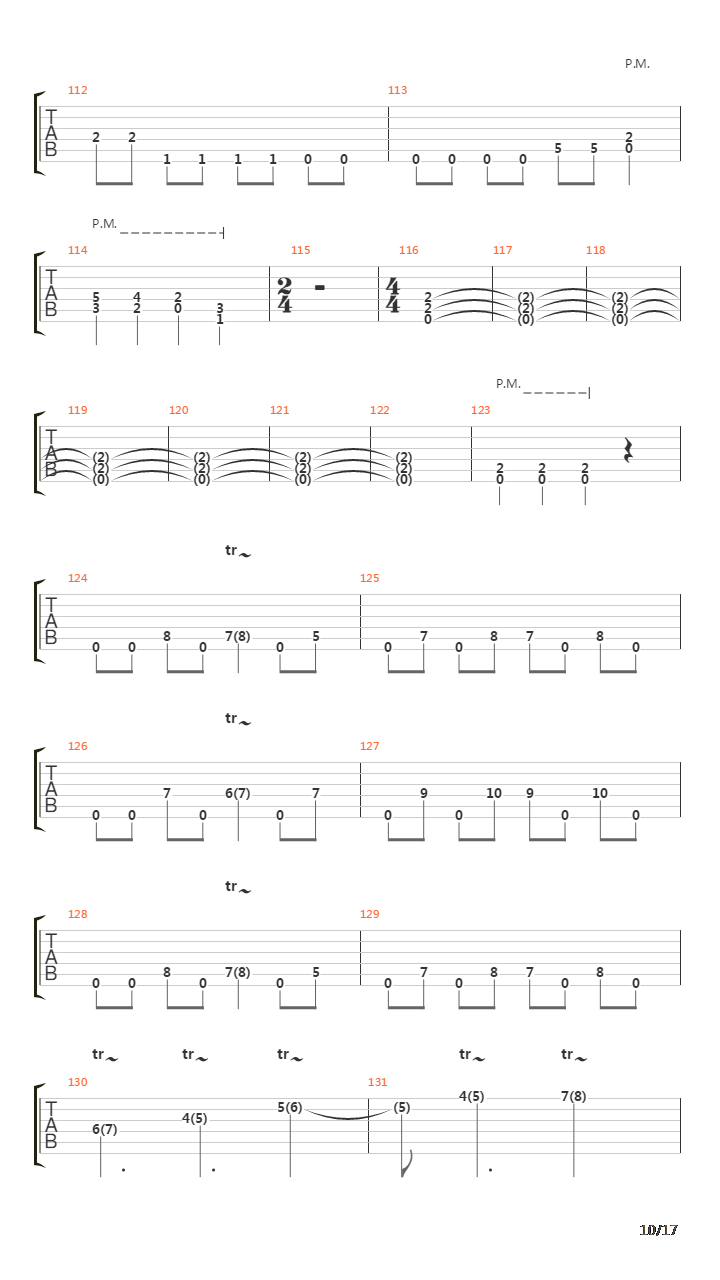 Conclusion Of An Age吉他谱