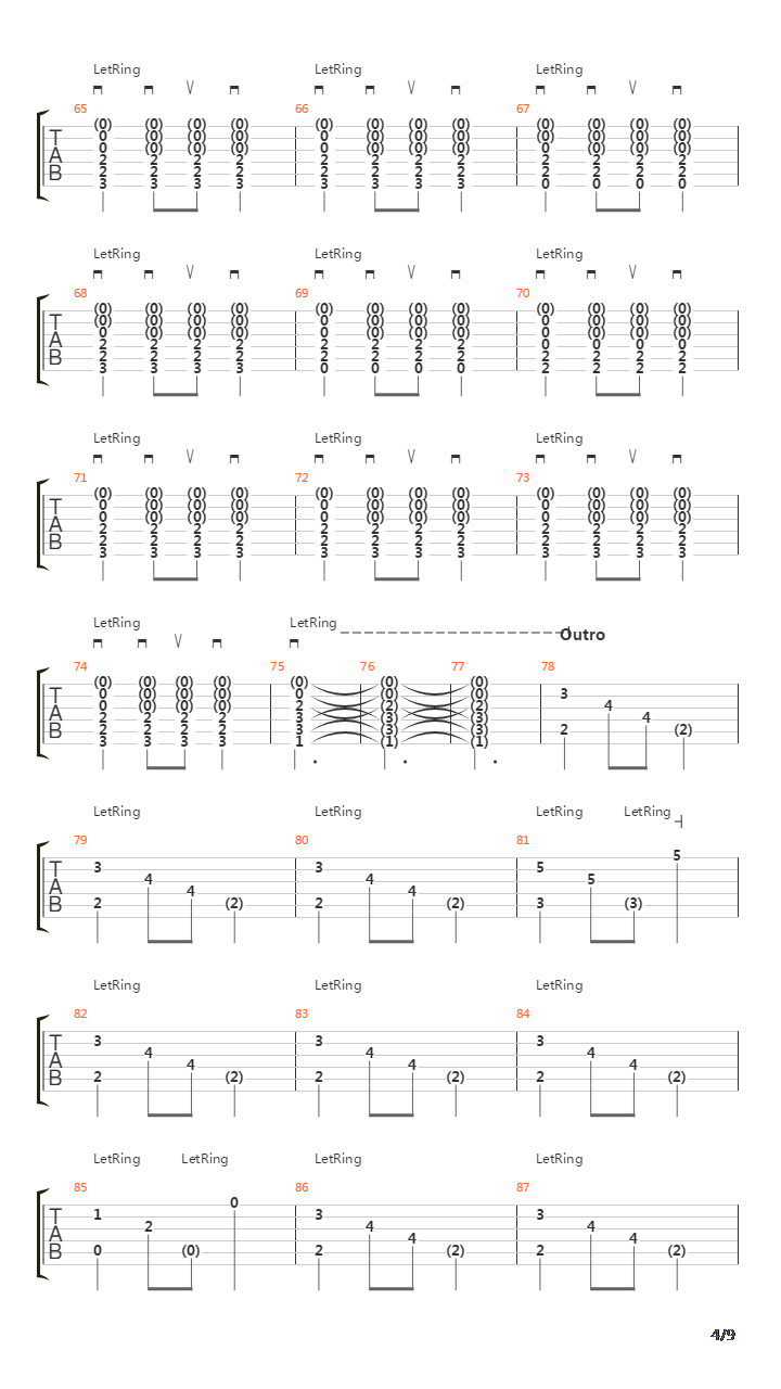 Enshrined吉他谱