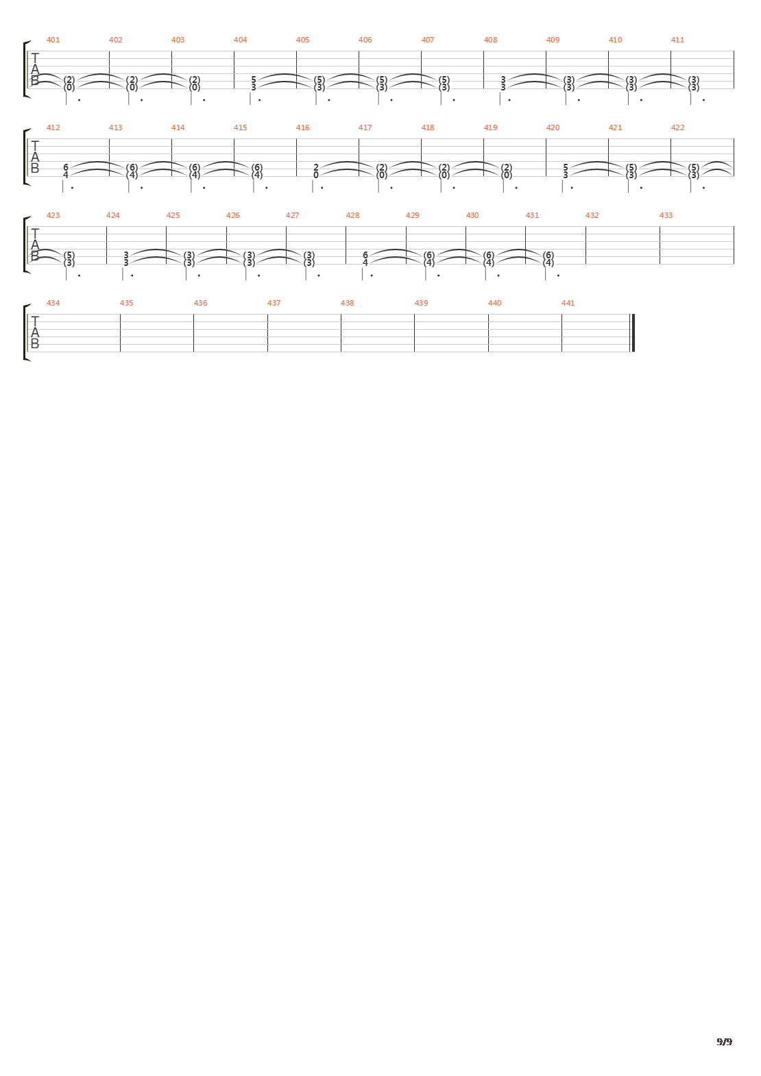 Enshrined吉他谱