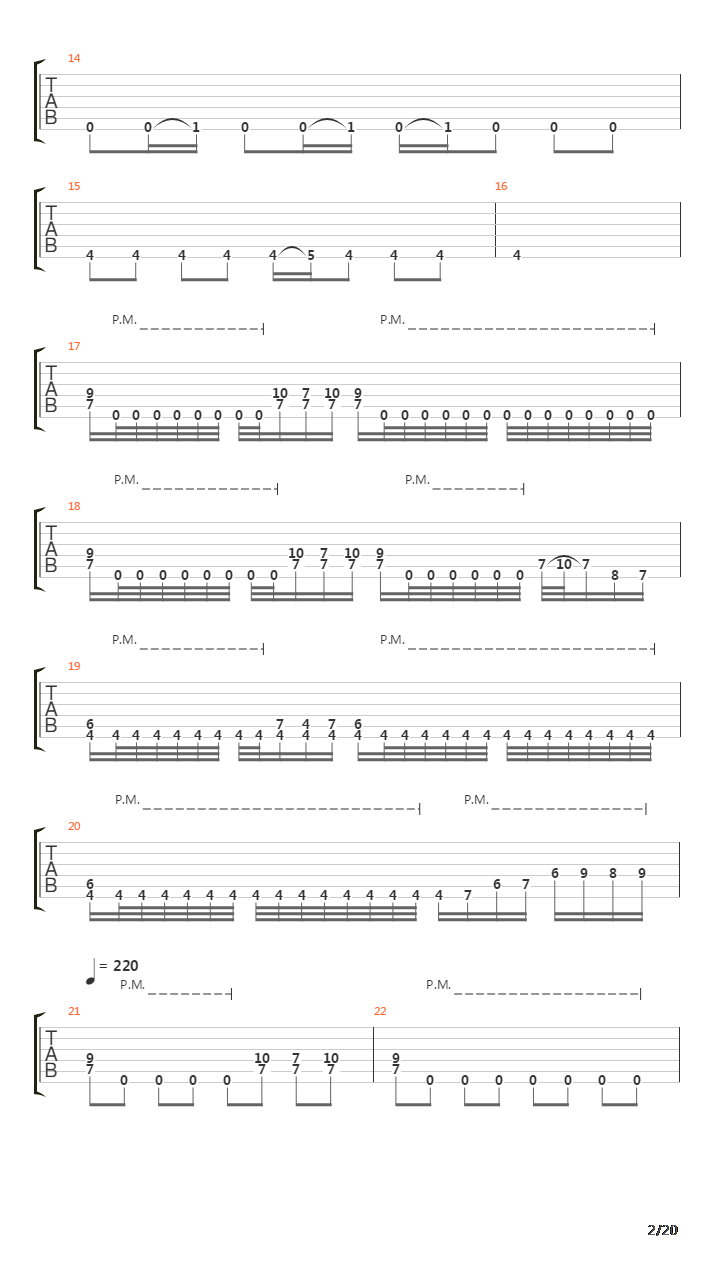 Enshrined吉他谱