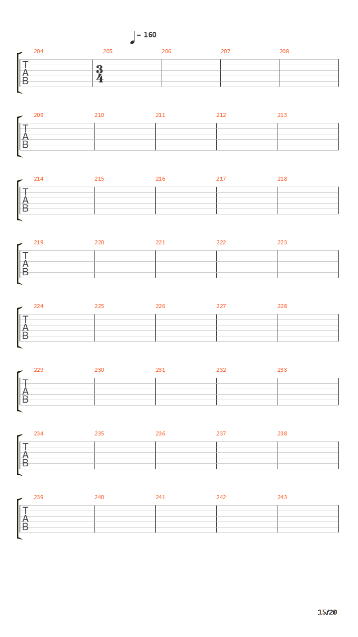 Enshrined吉他谱