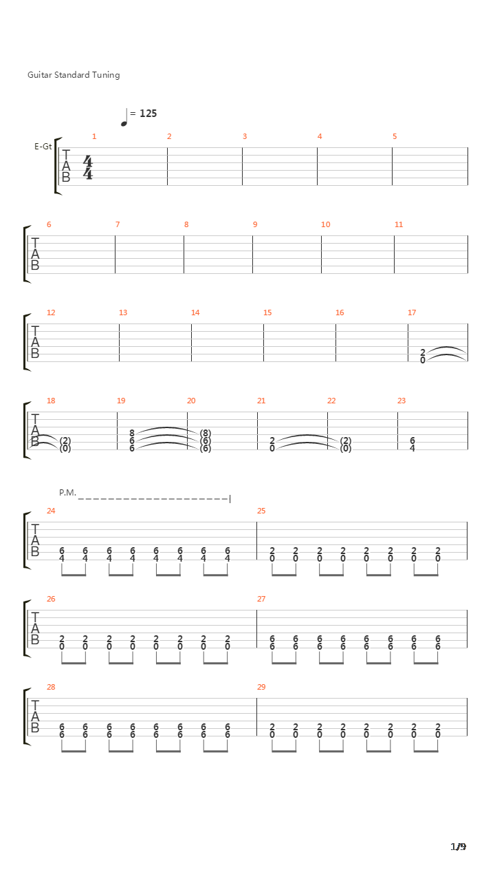 Monolith吉他谱