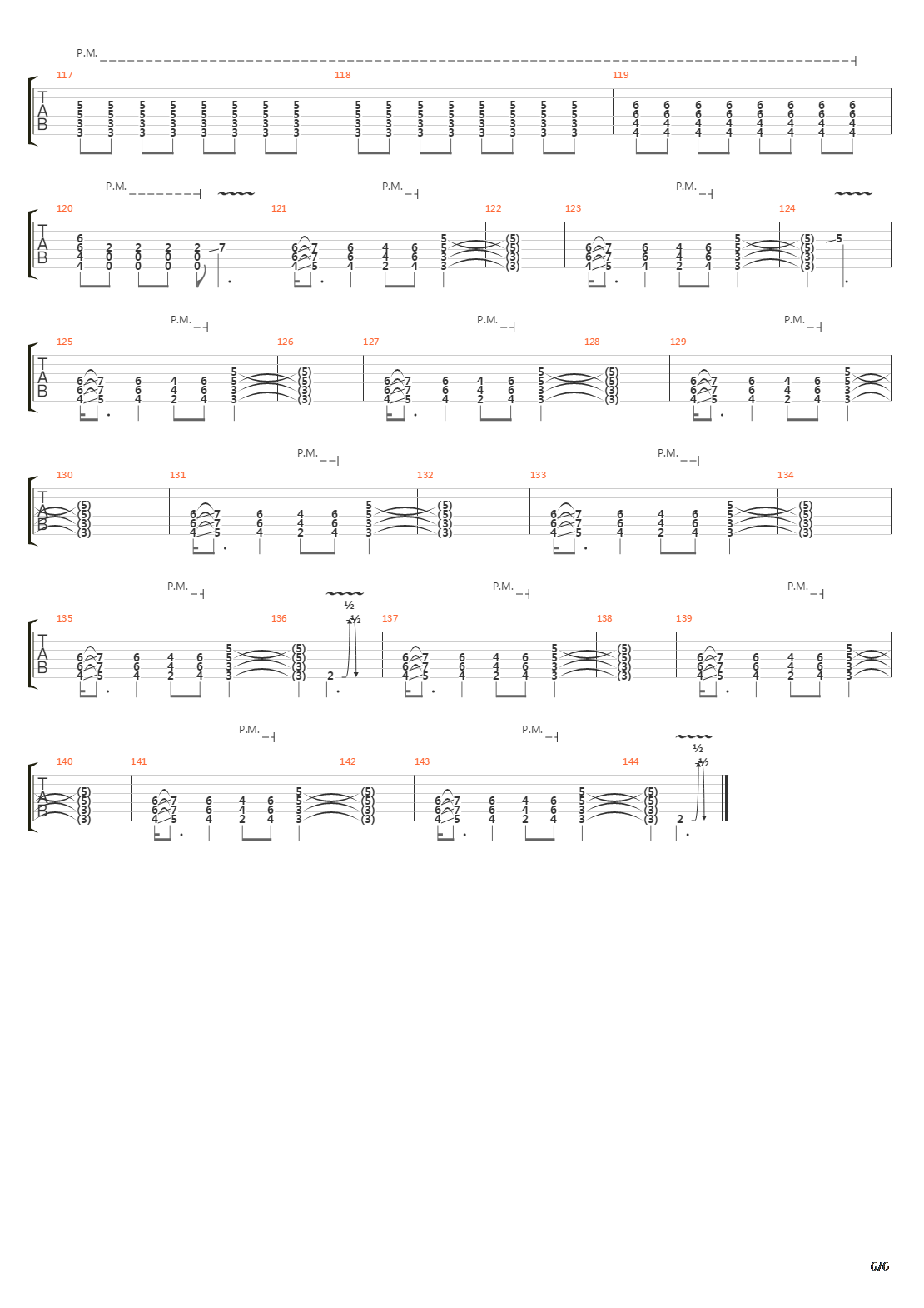 Overthrown吉他谱