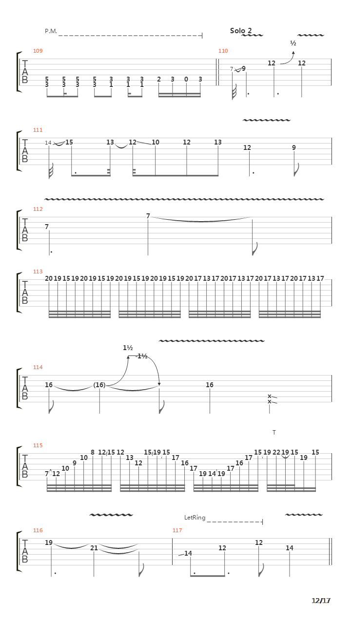 Procession吉他谱