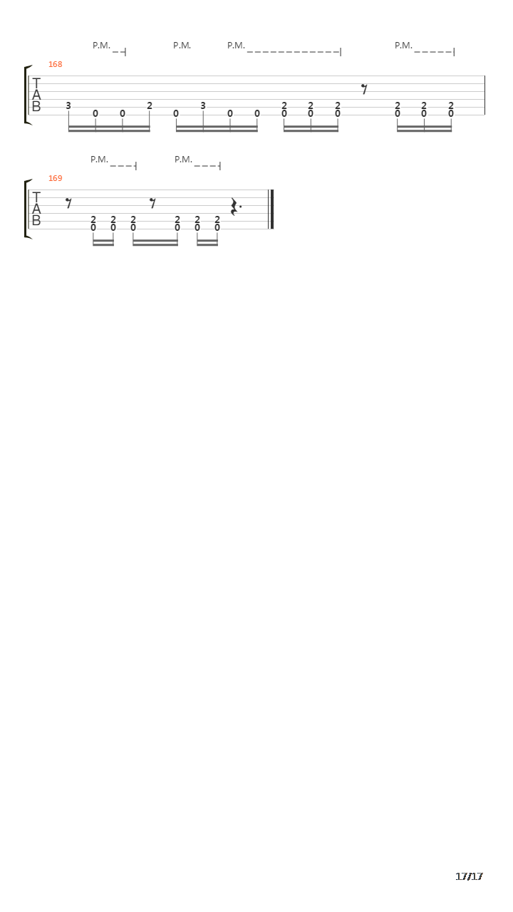 Procession吉他谱