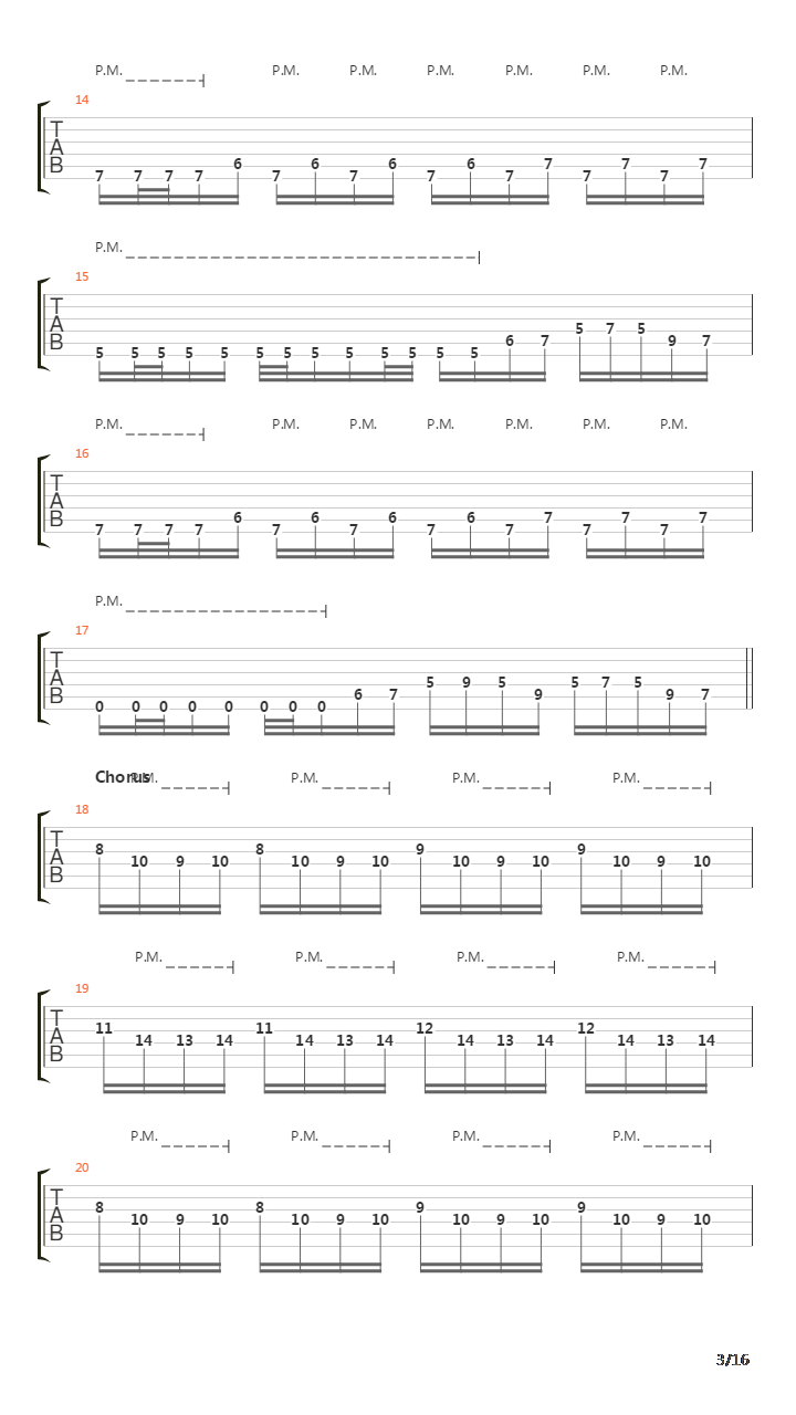 Reflections Through Fire吉他谱
