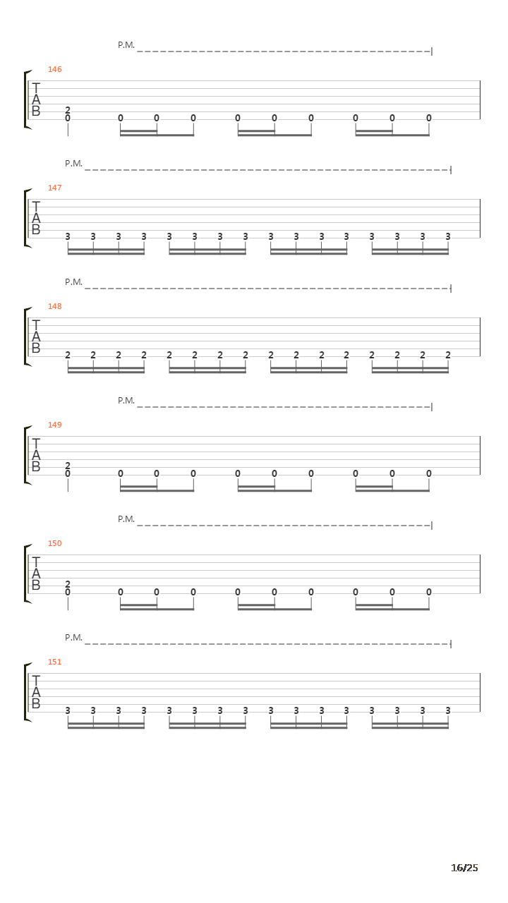 Teras吉他谱