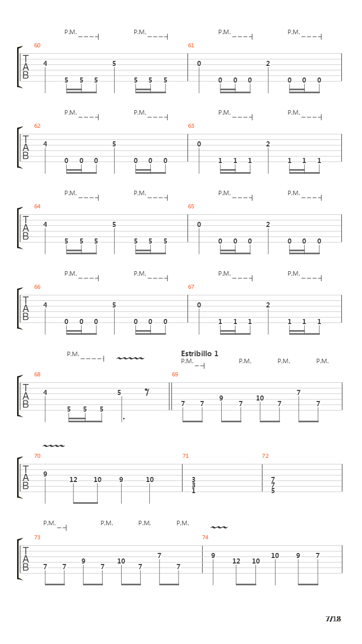 The Blackest Skyline吉他谱