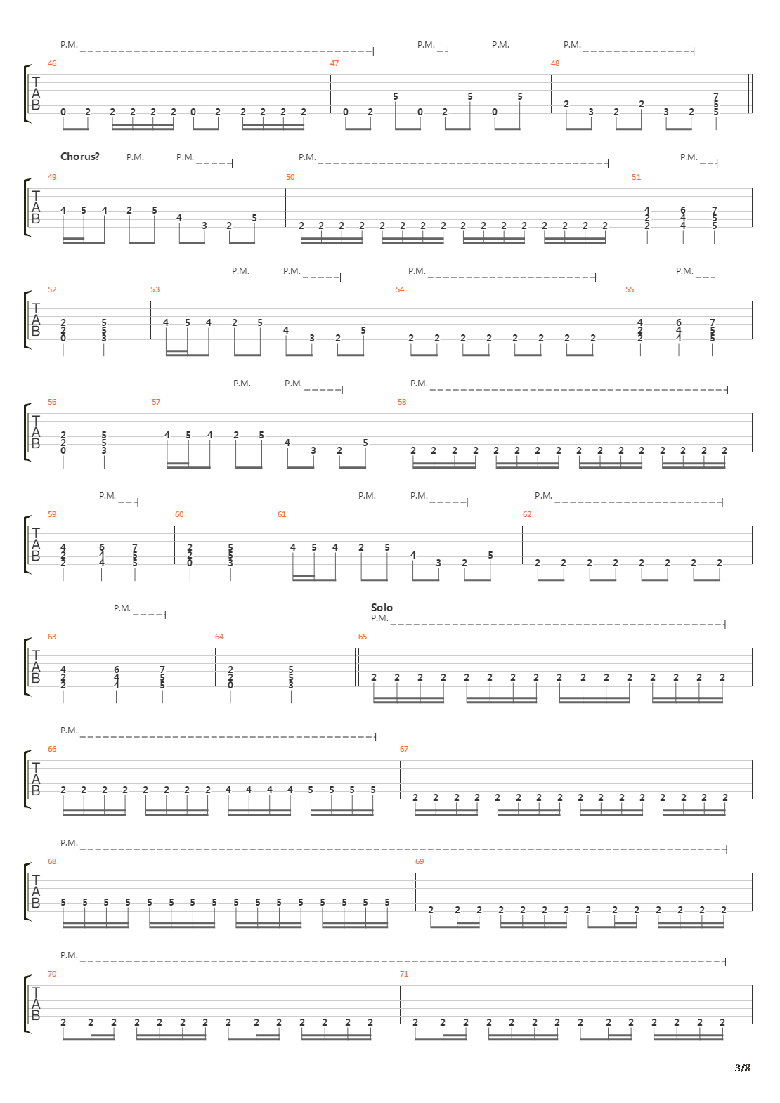 The River吉他谱