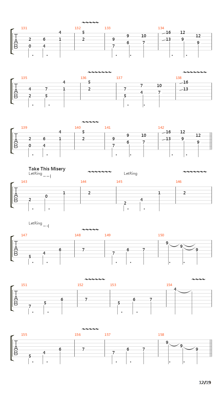 The River吉他谱