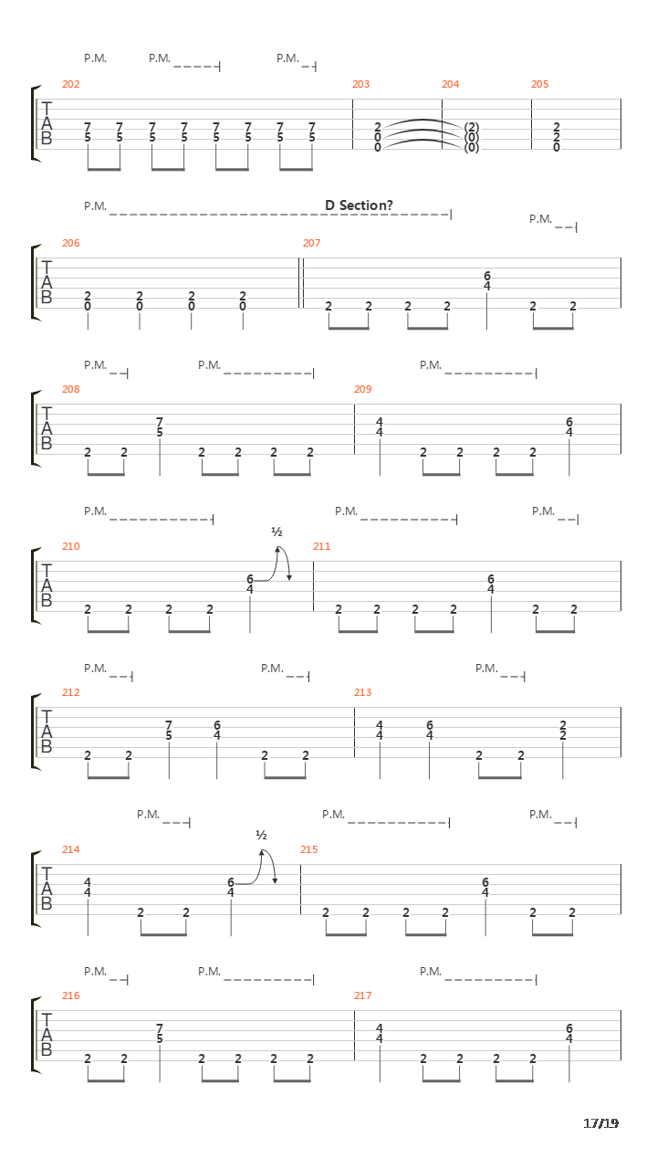 The River吉他谱