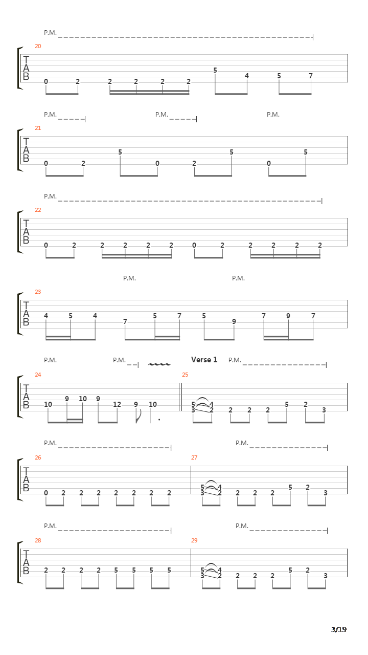 The River吉他谱