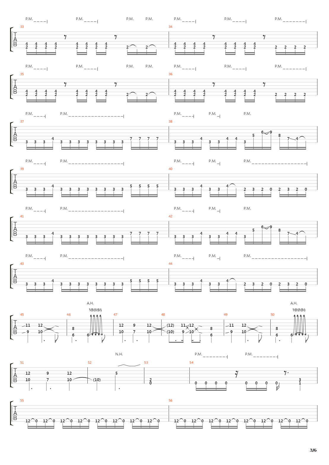 Seizure Of Power吉他谱