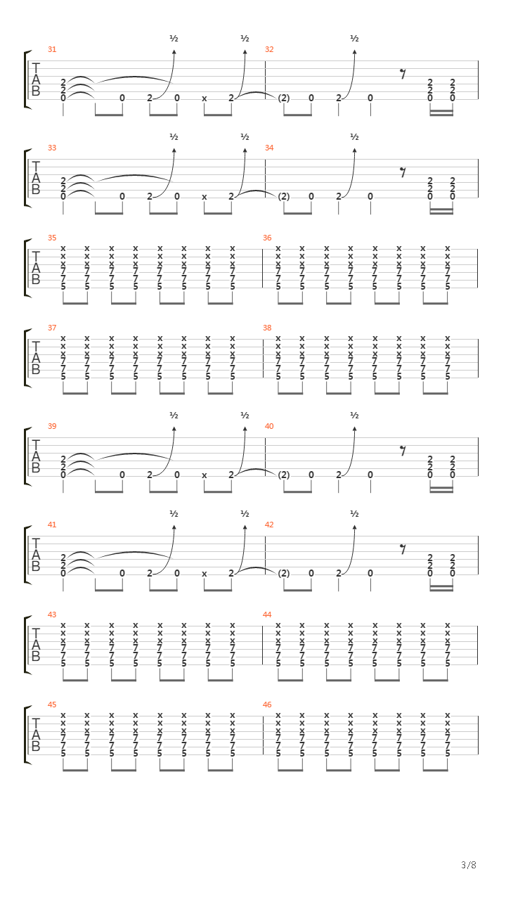 20th Century Boy吉他谱