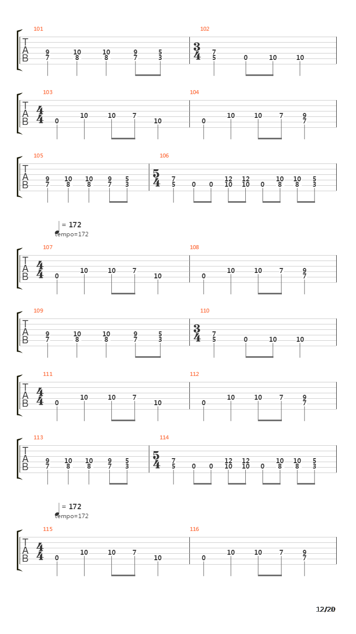 Doedskvad Ii吉他谱