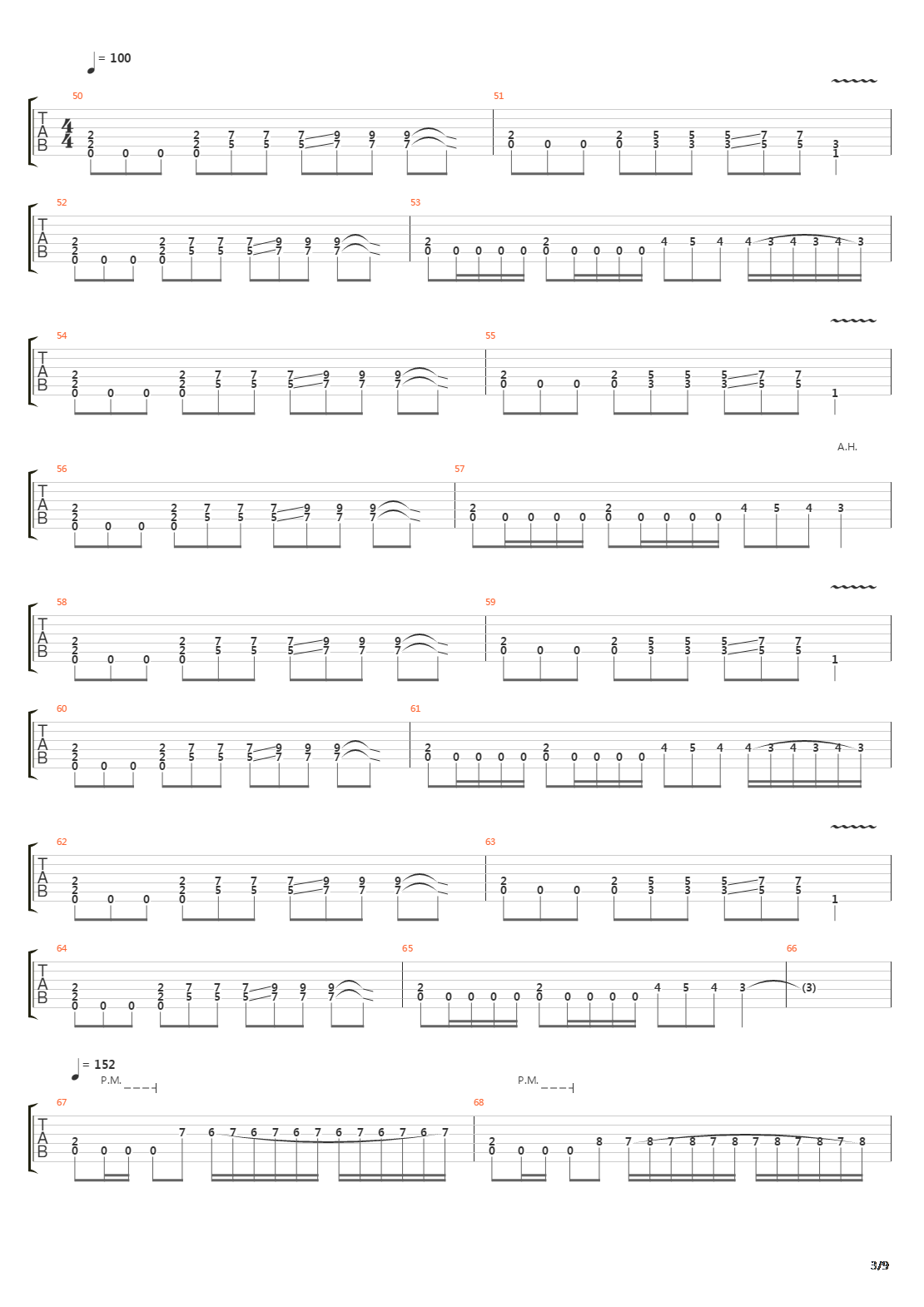 Hordalands Doedskvad Part Ii吉他谱