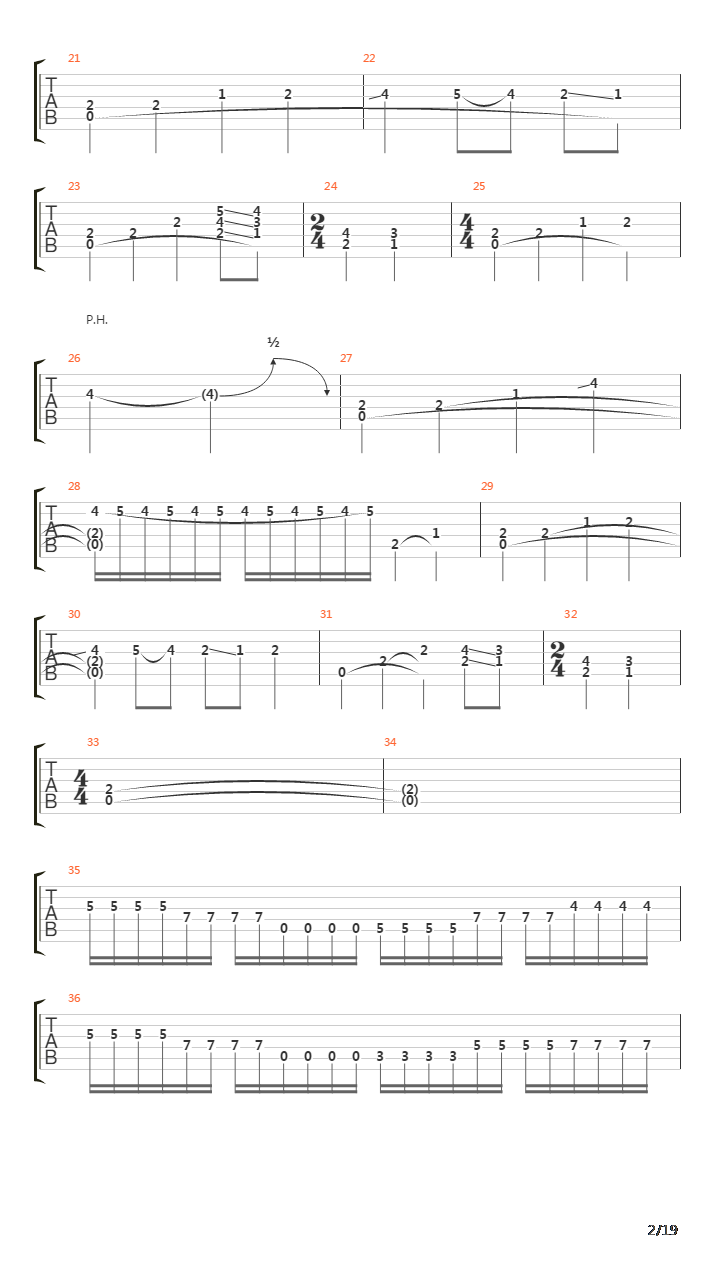 Hordalands Doedskvad Part Iii吉他谱