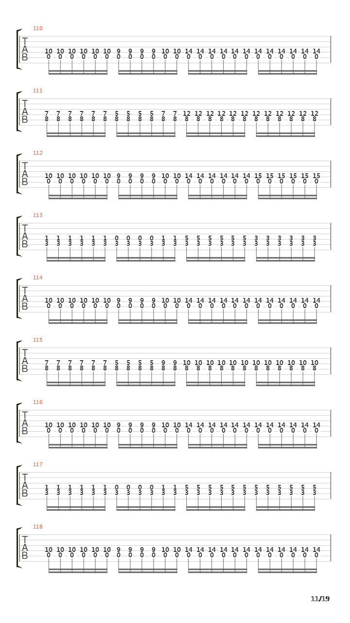 Hordalands Doedskvad Part Iii吉他谱