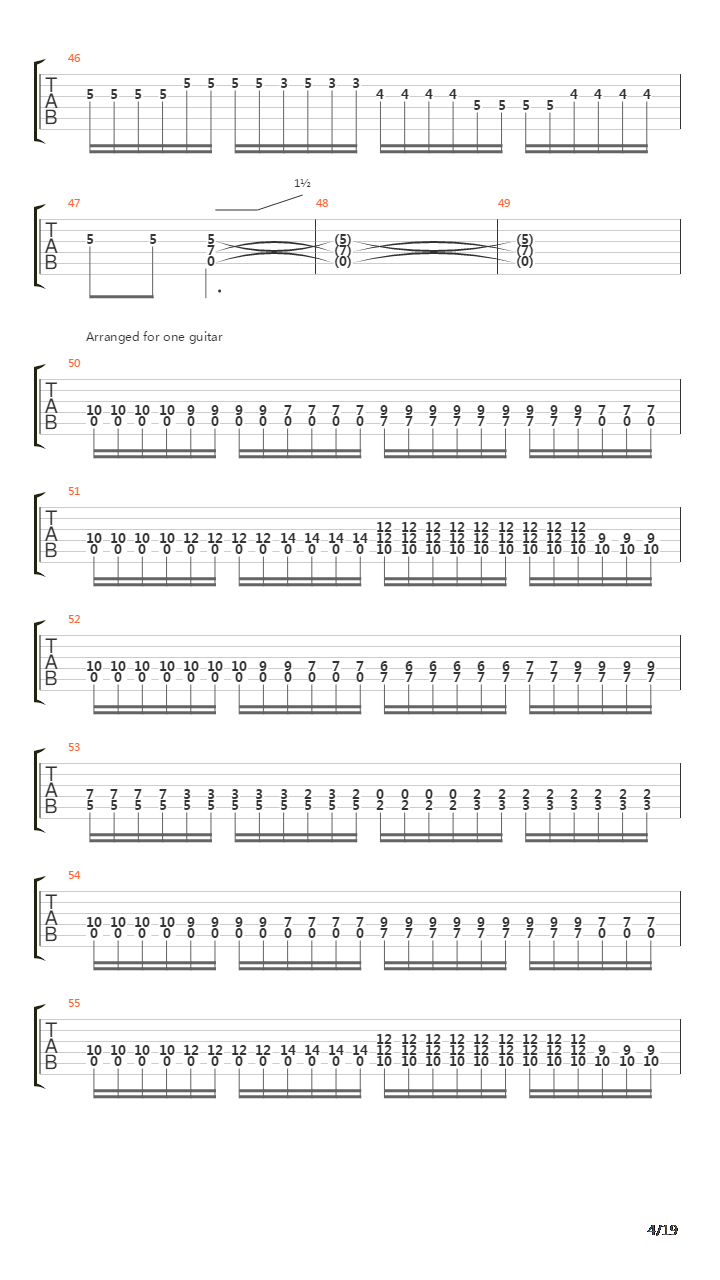 Hordalands Doedskvad Part Iii吉他谱