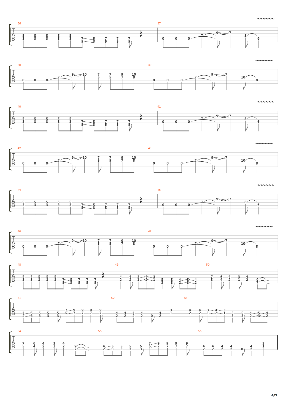 Hordalands Doedskvad Part Vi吉他谱