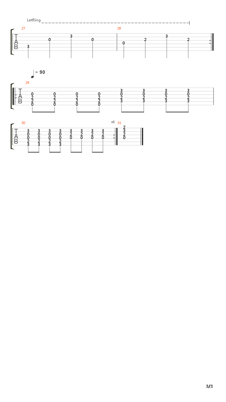 Patience吉他谱