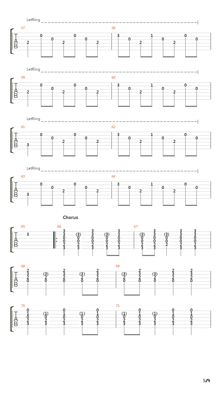 Handlake Village吉他谱