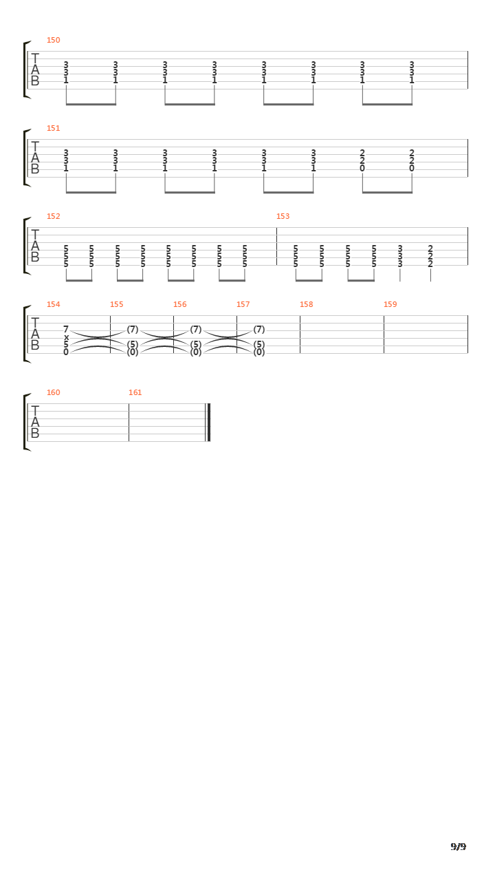 Meer吉他谱