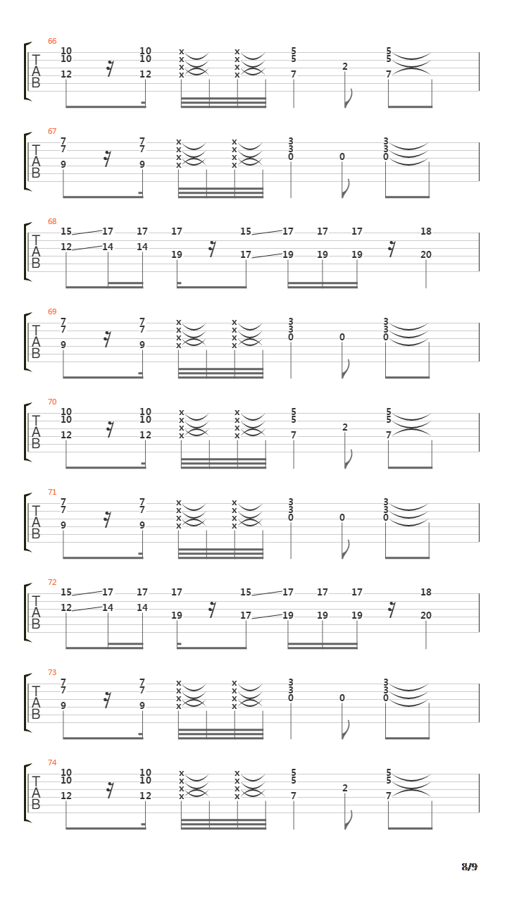 Poem吉他谱