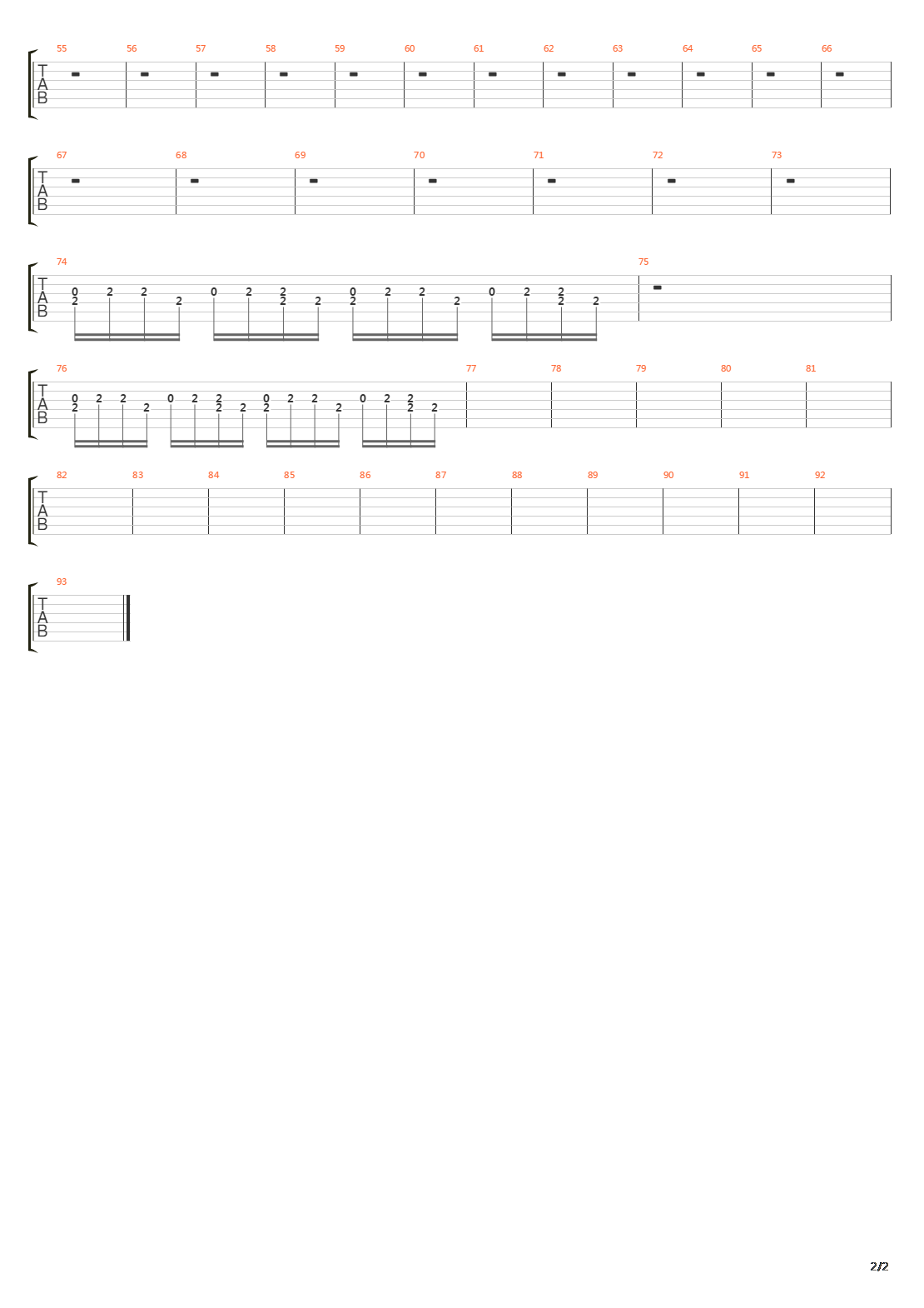 Simarik吉他谱