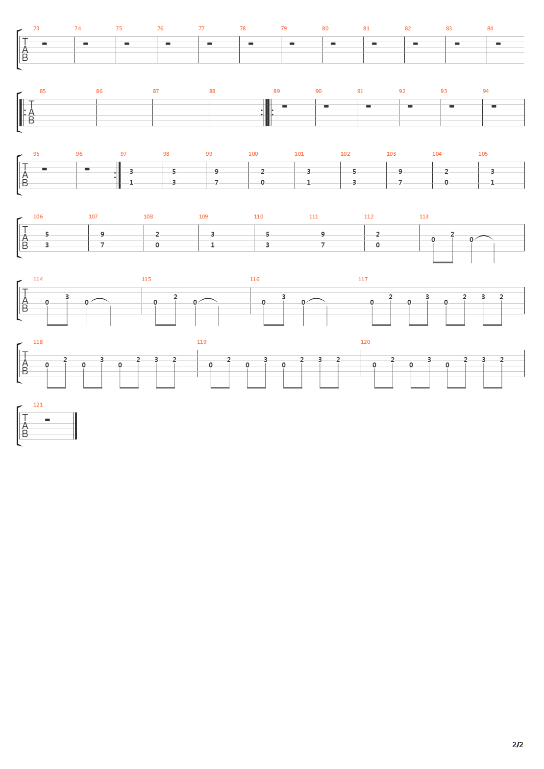 Fate吉他谱