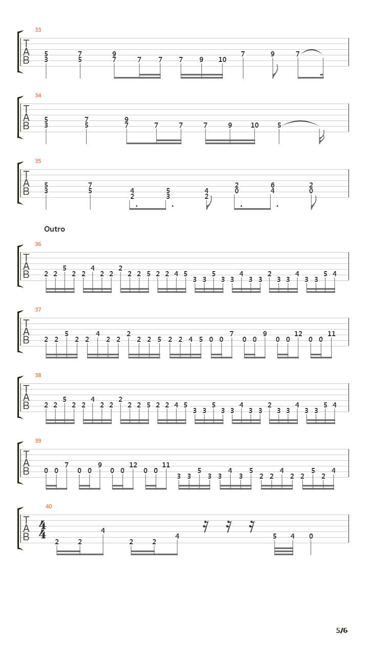 Pharao吉他谱