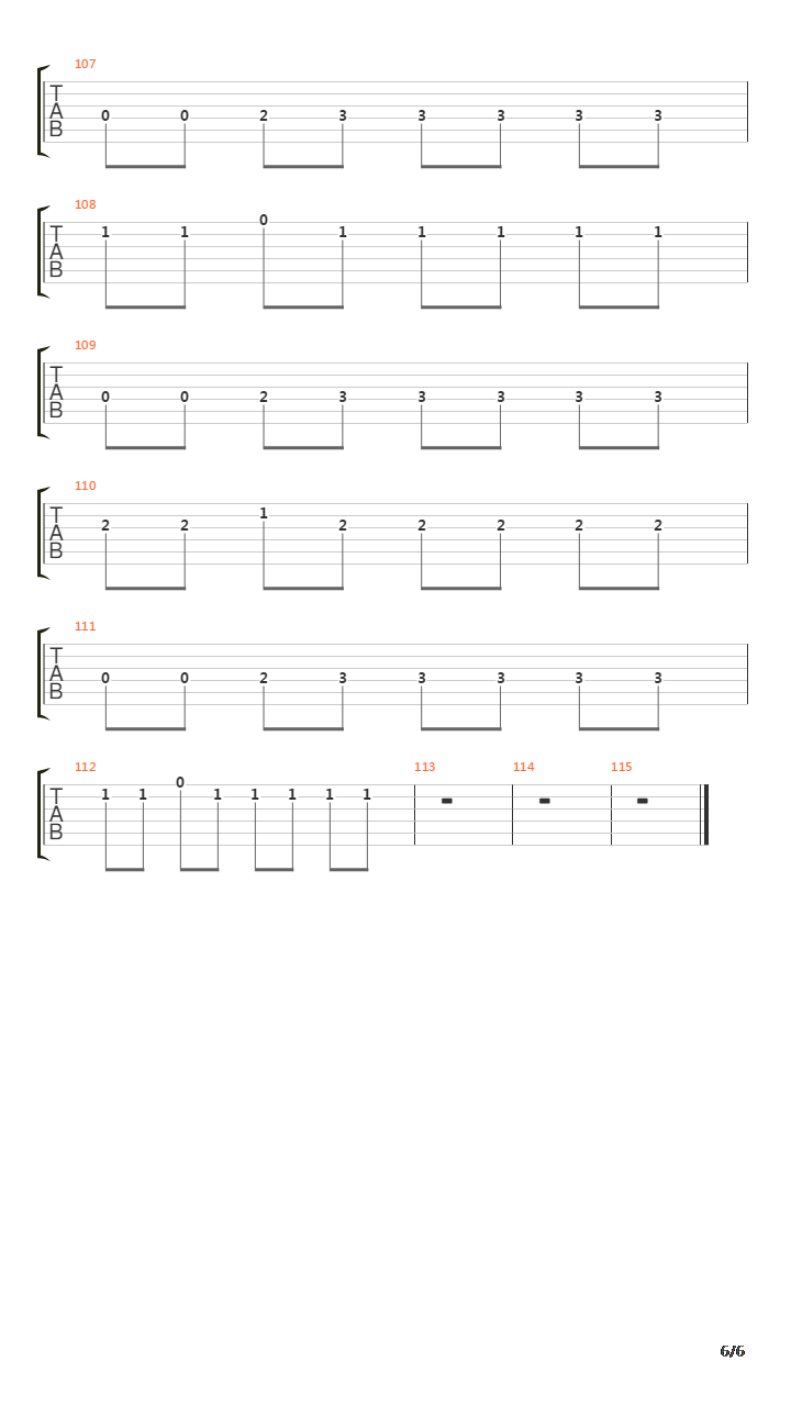 Rve Toujours吉他谱