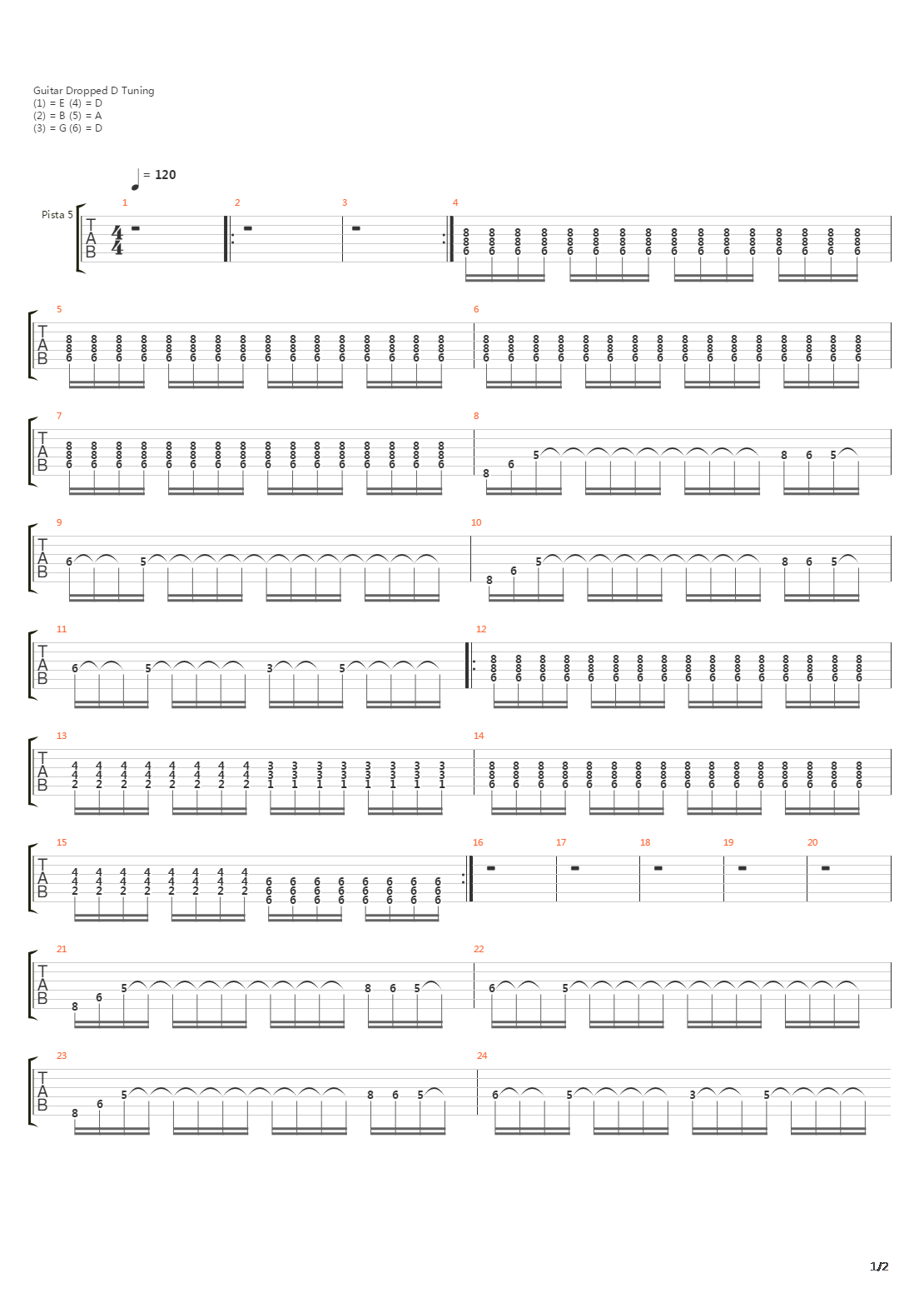Ataraxia吉他谱