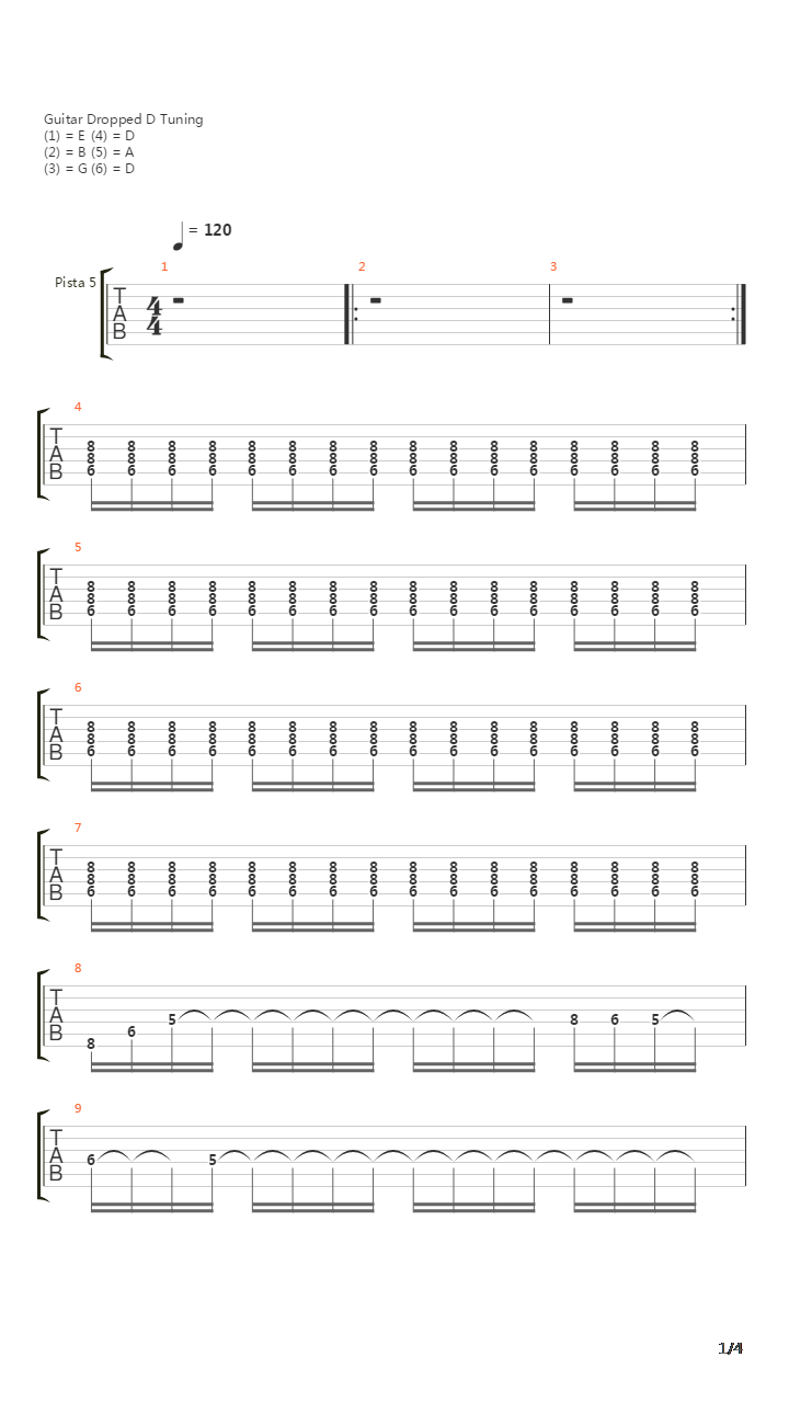 Ataraxia吉他谱