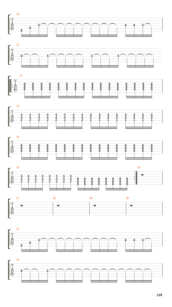 Ataraxia吉他谱