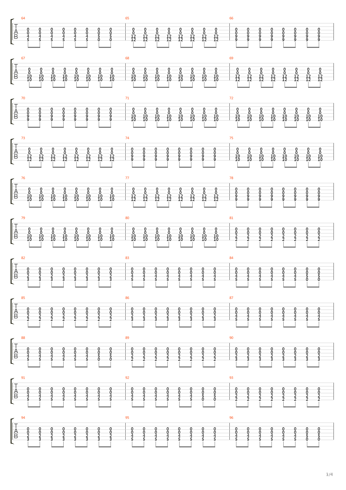 Downtown吉他谱