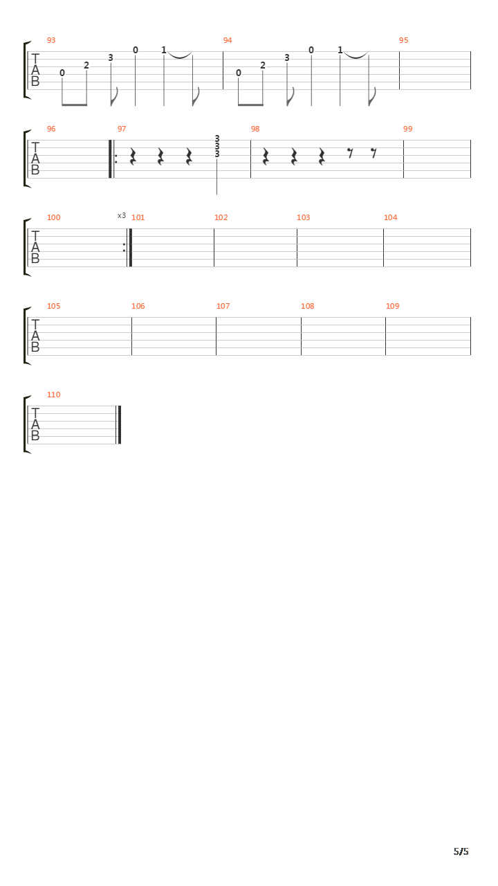 Elevation吉他谱