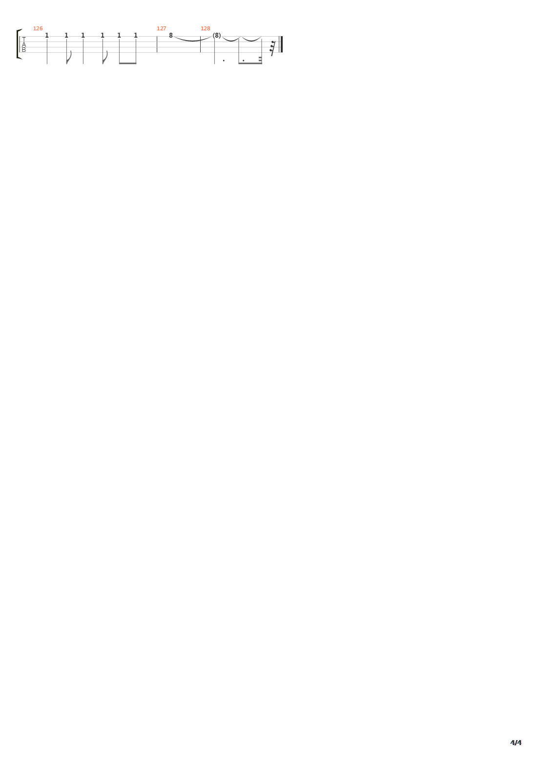 Add吉他谱