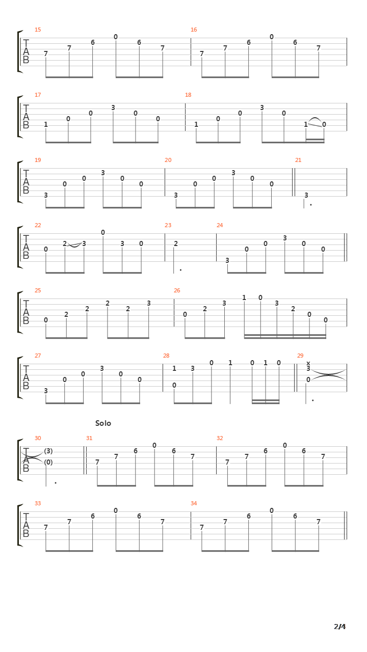 Aatos吉他谱