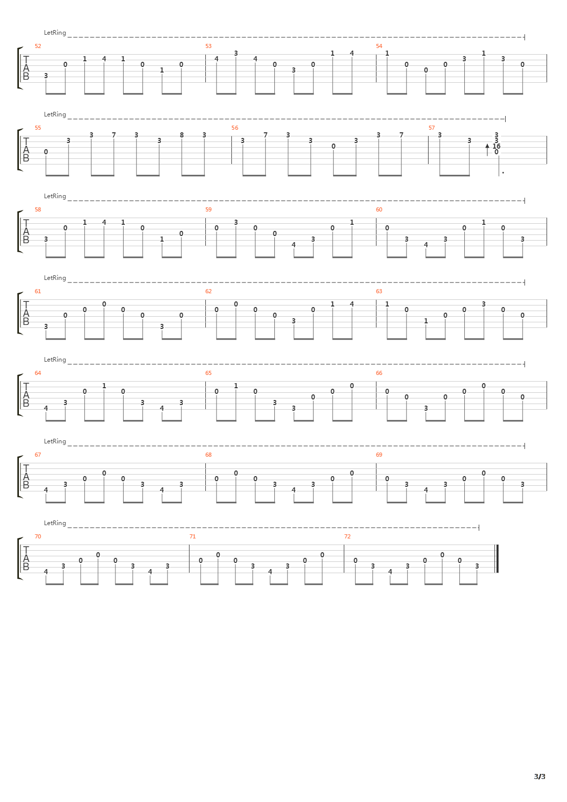 Tenhi吉他谱