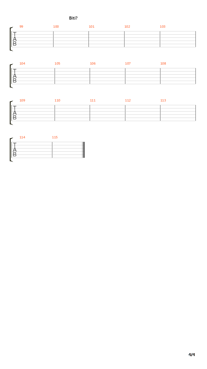 Kupa Kizi Sinek Valesi吉他谱