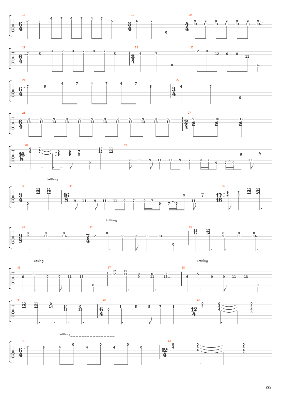 Aped吉他谱