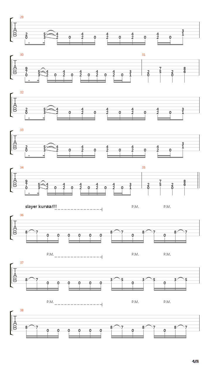 Silence While The Violences On吉他谱