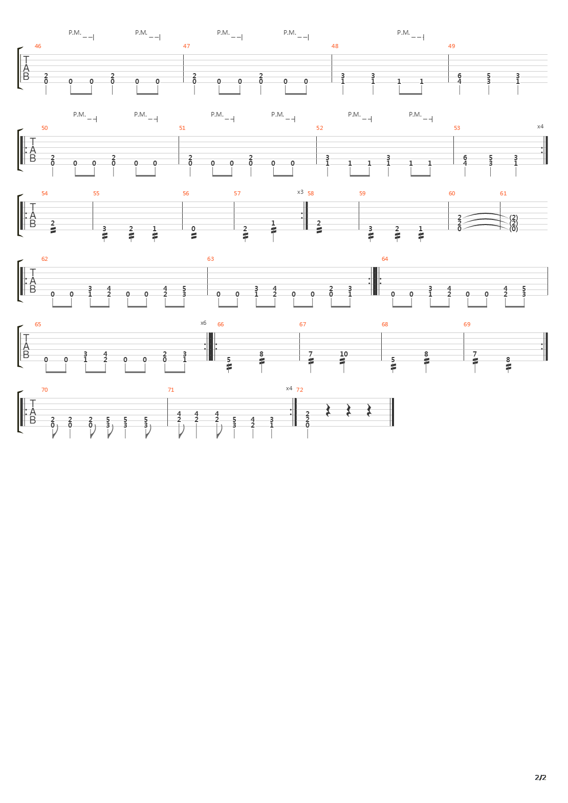 Dead Shall Rise吉他谱